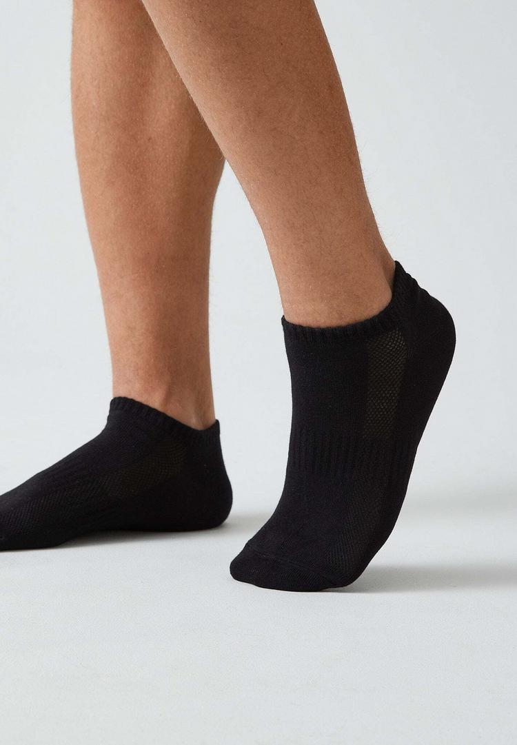 Snocks Snocks Sneaker Socken aus Bio-Baumwolle Socken - Schwarz - 1 | SportScheck