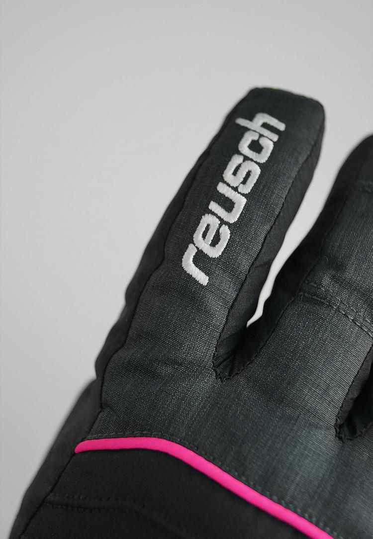 Reusch Reusch Teddy GORE-TEX Handschuh Kinder - 7771 blck/blck melang/pink glo - 1 | SportScheck