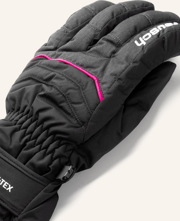 Reusch Reusch Teddy GORE-TEX Handschuh Kinder - 7771 blck/blck melang/pink glo - 5 | SportScheck