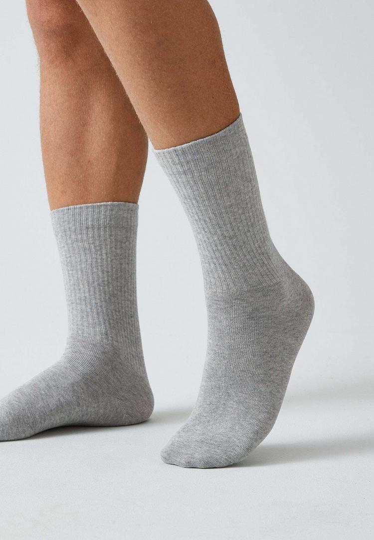 Snocks Snocks Tennissocken aus Bio-Baumwolle Socken - Grau - 1 | SportScheck