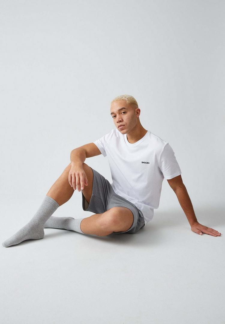 Snocks Snocks Tennissocken aus Bio-Baumwolle Socken - Grau - 7 | SportScheck