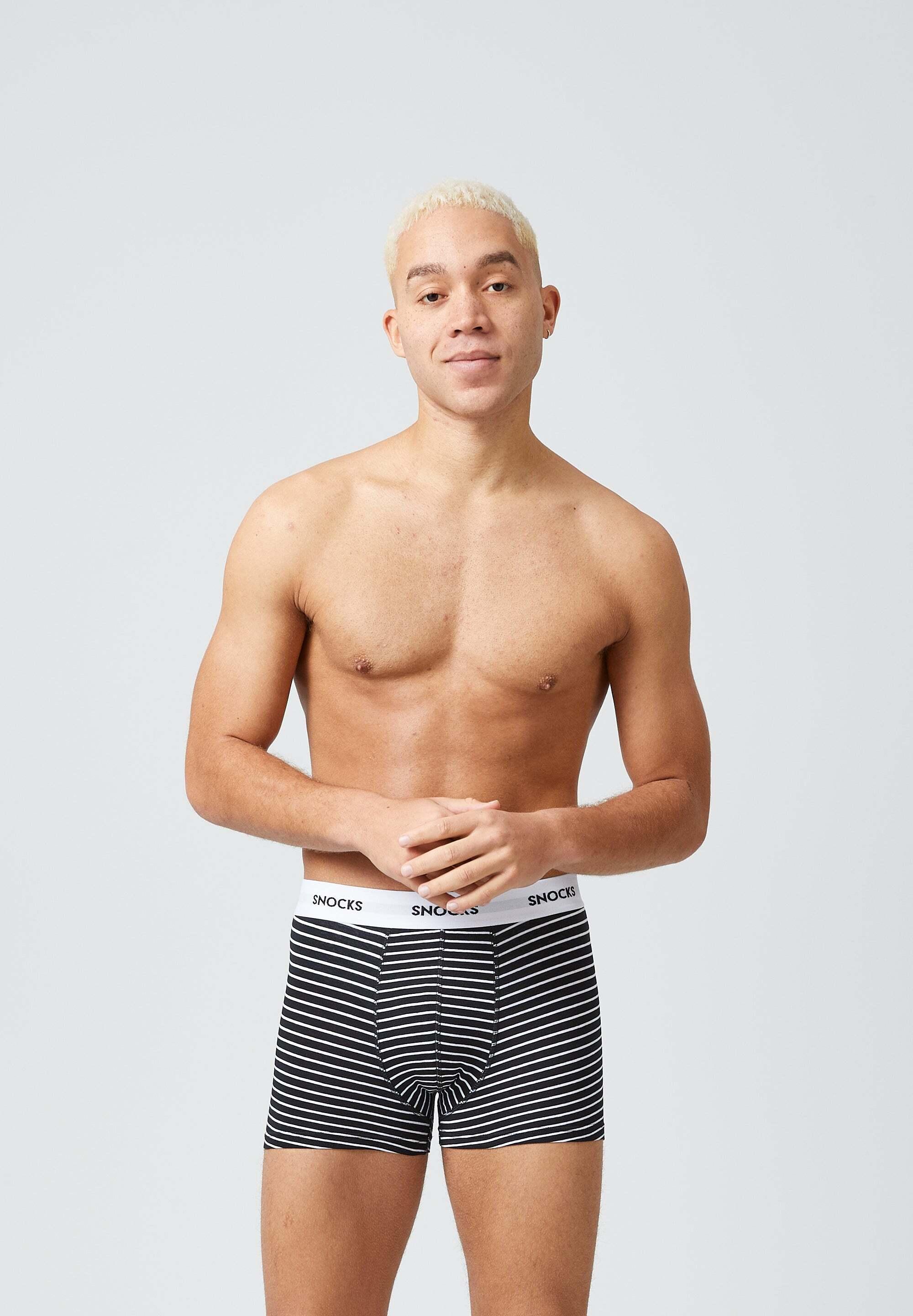 Herren Boxershorts MITTAGSSPITZE. Unterhose aus Bio-Baumwolle.