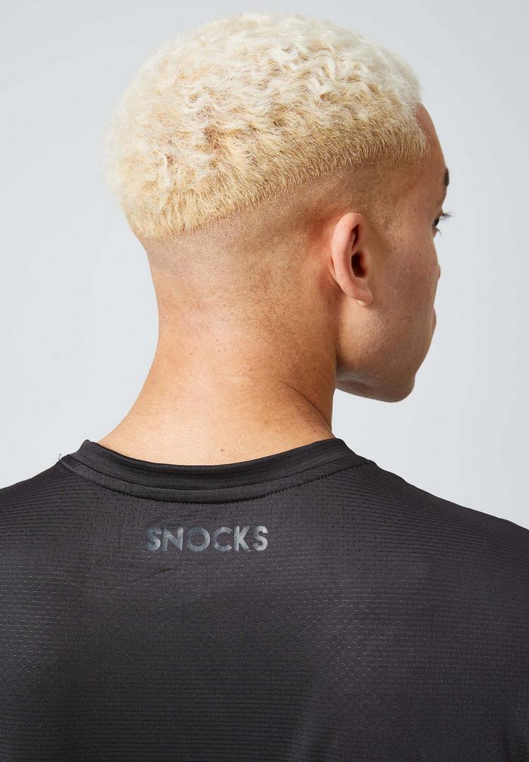 Snocks Snocks Trainingsshirt Funktionsshirt Herren - Schwarz - 5 | SportScheck
