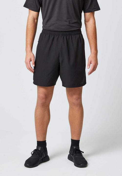 Rückansicht von Snocks Trainingsshorts Trainingshose Herren Schwarz