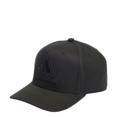 adidas Snapback Logo Kappe Cap Black