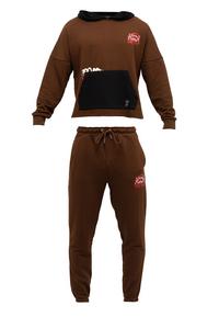 Tom Barron Trainingsanzug Herren - BRAUN