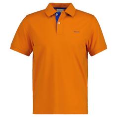 GANT Poloshirt Poloshirt Herren Orange