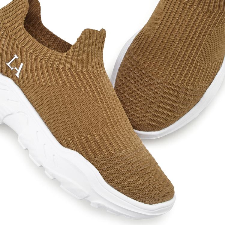 Lascana Lascana Sneaker Sneaker Damen - camelfarben - 1 | SportScheck