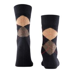 Rückansicht von Burlington Socken Freizeitsocken Herren black-sahara (3014)