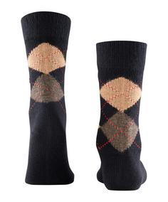 Rückansicht von Burlington Freizeitsocken Herren black-sahara (3014)