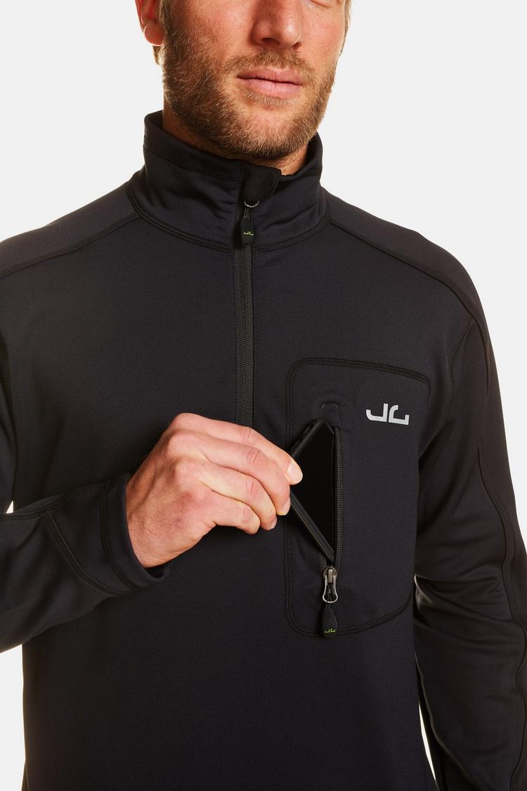 Jeff Green Jeff Green Gent Fleecepullover Herren - Black - 3 | SportScheck