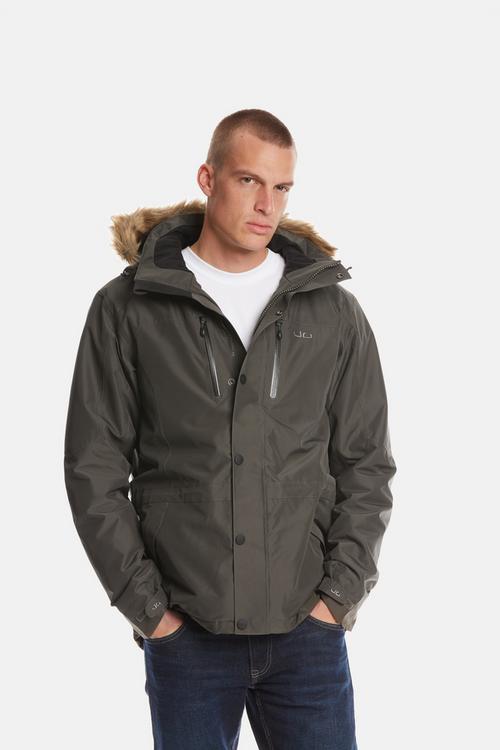 Rückansicht von Jeff Green Hayden Funktionsjacke Herren Steel