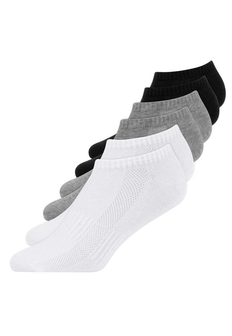 Snocks Snocks Sneaker Socken aus Bio-Baumwolle Socken - Mix (Schwarz/Wei&szlig;/Grau) - 0 | SportScheck