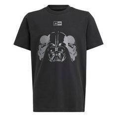 adidas adidas x Star Wars Graphic T-Shirt T-Shirt Kinder Black