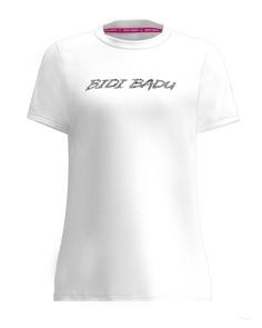 BIDI BADU Protected Leafs Chill Tee white Tennisshirt Damen white
