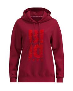 BIDI BADU Protected Leafs Chill Hoody bordeaux Hoodie Damen bordeaux