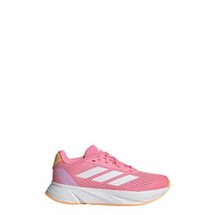 Rückansicht von adidas Duramo SL Kids Schuh Sneaker Kinder Bliss Pink / Cloud White / Hazy Orange