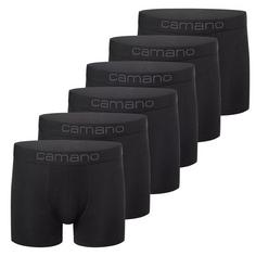 Camano Boxershort Hipster Herren Schwarz