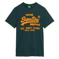 Superdry T-Shirt T-Shirt Herren Dunkelgrün