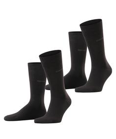 ESPRIT Basic Easy SO  2-Pack Freizeitsocken Herren black (3000)