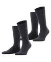 ESPRIT Basic Uni SO 2-Pack Socken Herren - black (3000)