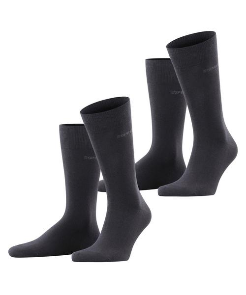 ESPRIT Basic Uni SO 2-Pack Socken Herren