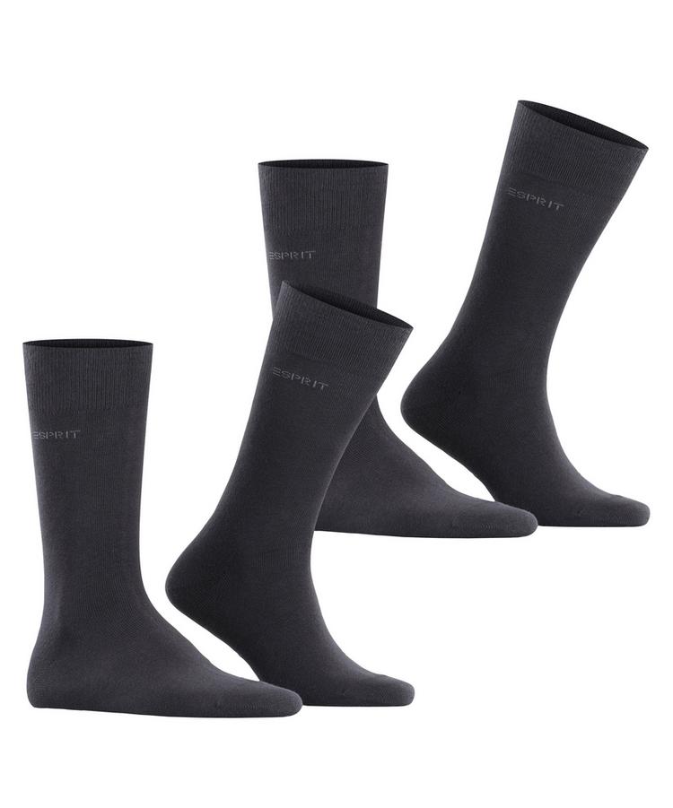 ESPRIT ESPRIT Basic Uni SO 2-Pack Socken Herren - black (3000) - 0 | SportScheck