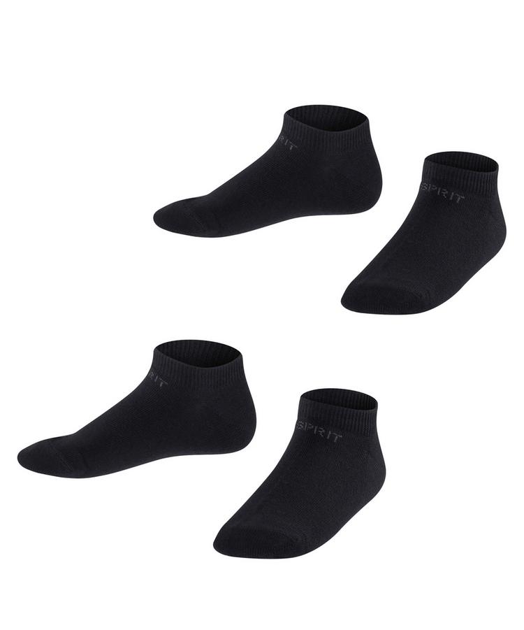 ESPRIT ESPRIT Foot Logo SN  2-Pack Socken Kinder - black (3000) - 0 | SportScheck