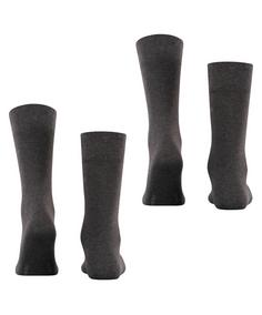 Rückansicht von ESPRIT Basic Easy SO  2-Pack Freizeitsocken Herren anthra.mel (3080)