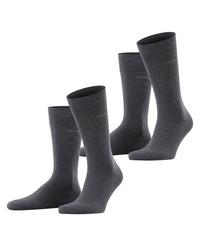 ESPRIT Basic Uni SO 2-Pack Socken Herren - anthra.mel (3080)