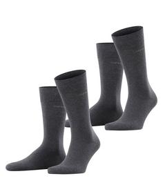 ESPRIT Basic Uni SO 2-Pack Freizeitsocken Herren anthra.mel (3080)