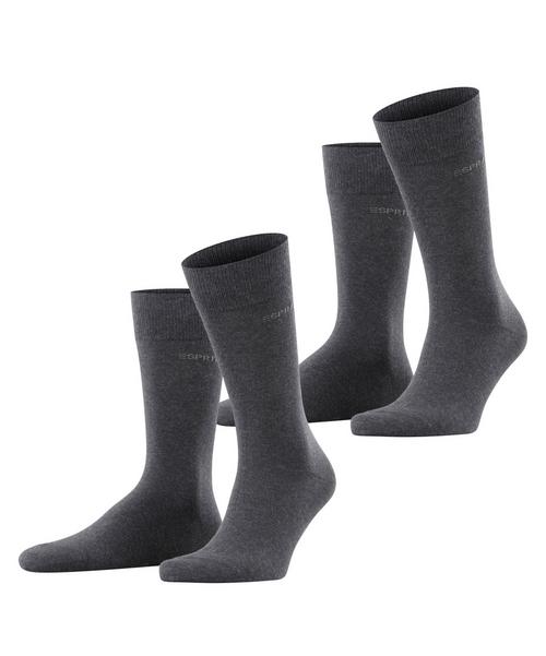 ESPRIT Basic Uni SO 2-Pack Socken Herren