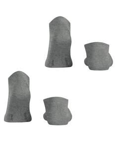 Rückansicht von ESPRIT Basic Uni SN 2-Pack Freizeitsocken Herren light greymel. (3390)