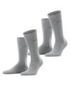 ESPRIT Basic Uni SO 2-Pack Socken Herren - light greymel. (3390)