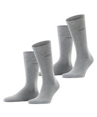 ESPRIT Basic Uni SO 2-Pack Socken Herren - light greymel. (3390)