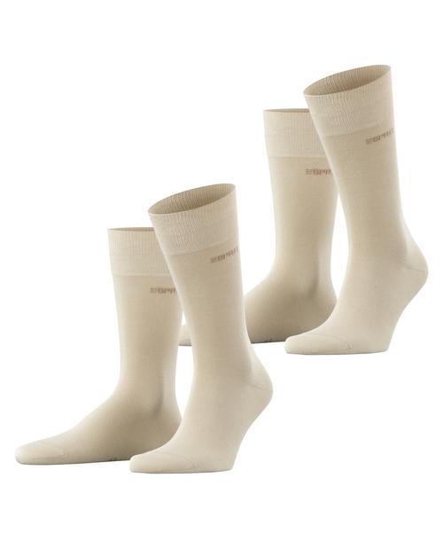 ESPRIT Basic Uni SO 2-Pack Socken Herren