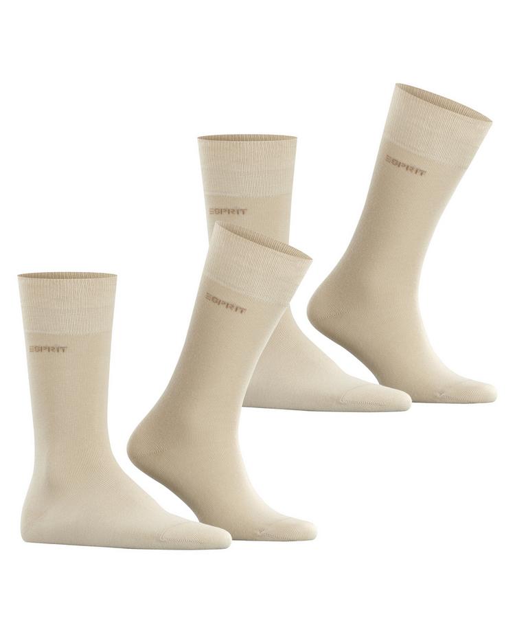 ESPRIT ESPRIT Basic Uni SO 2-Pack Socken Herren - cream (4011) - 0 | SportScheck