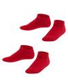 ESPRIT Foot Logo SN  2-Pack Socken Kinder - fire (8150)