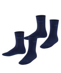 ESPRIT Foot Logo SO  2-Pack Socken Kinder - marine (6120)