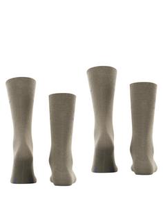 Rückansicht von ESPRIT Basic Uni SO 2-Pack Freizeitsocken Herren thyme (7821)