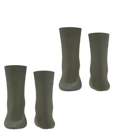 Rückansicht von ESPRIT Foot Logo SO  2-Pack Freizeitsocken Kinder thyme (7821)