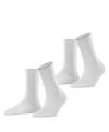ESPRIT Basic Pure SO 2-Pack Socken Damen - white (2000)