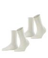 ESPRIT Basic Pure SO 2-Pack Socken Damen - off-white (2040)