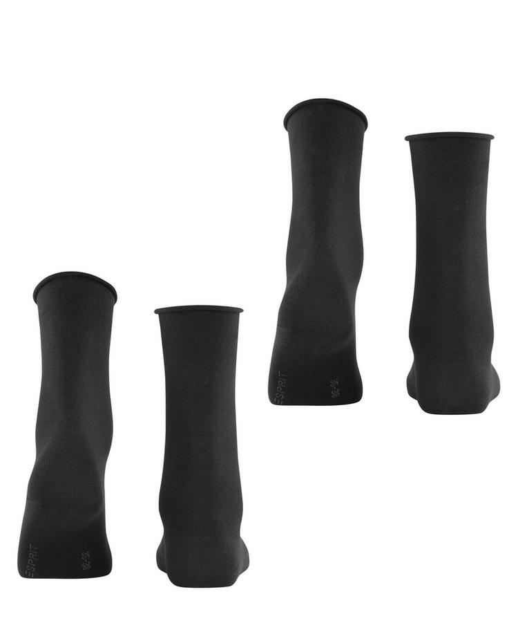 ESPRIT ESPRIT Basic Pure SO 2-Pack Socken Damen - black (3000) - 0 | SportScheck