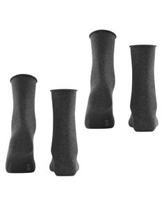 Rückansicht von ESPRIT Freizeitsocken Damen anthra.mel (3080)