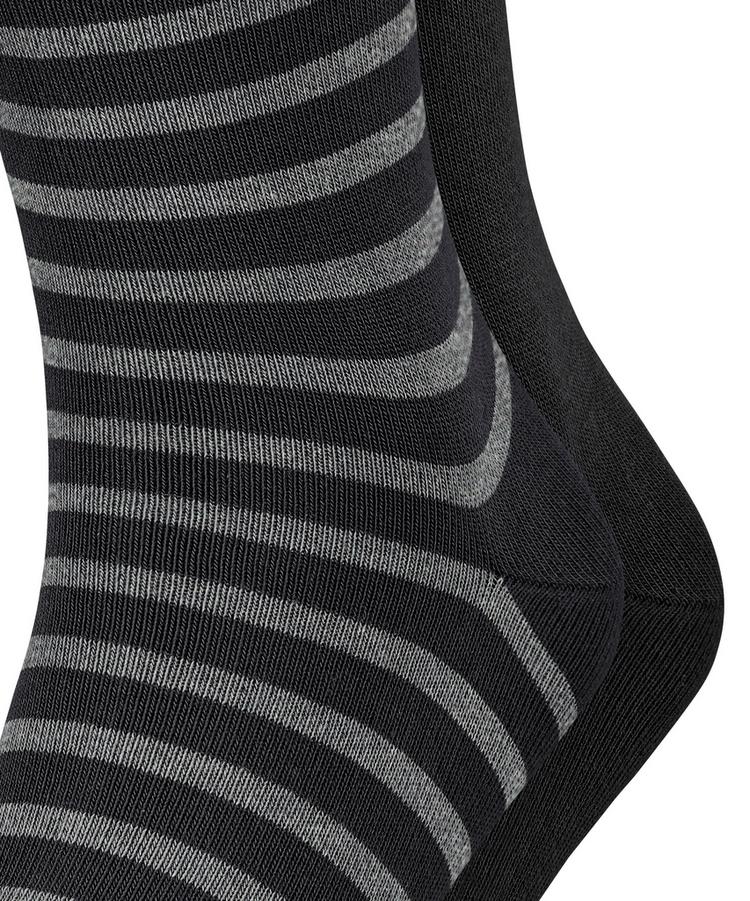 ESPRIT ESPRIT Fine Stripe  2-Pack Socken Herren - black (3000) - 1 | SportScheck