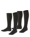 ESPRIT Foot Logo Knee-high  2-Pack Socken Kinder - black (3000)
