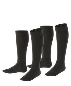 ESPRIT Foot Logo Knee-high  2-Pack Freizeitsocken Kinder black (3000)