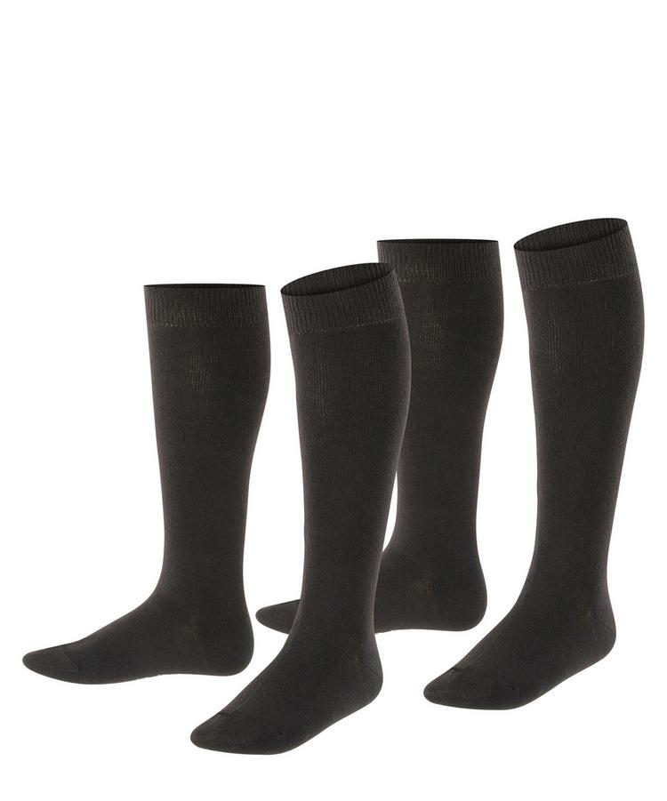 ESPRIT ESPRIT Foot Logo Knee-high  2-Pack Socken Kinder - black (3000) - 0 | SportScheck