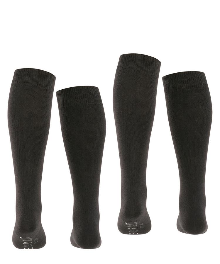 ESPRIT ESPRIT Foot Logo Knee-high  2-Pack Socken Kinder - black (3000) - 0 | SportScheck